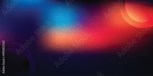 Purple Pink Gradient Blur Background Design