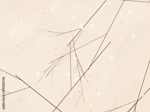 Cherry Blossom Sakura Pink Flower Pattern Design Backdrop