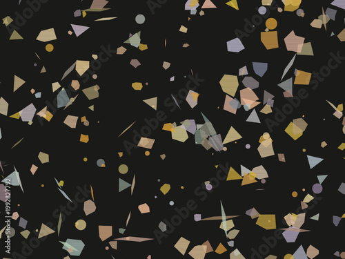 Trendy Terrazzo Speckled Confetti Modern Surface Texture Design