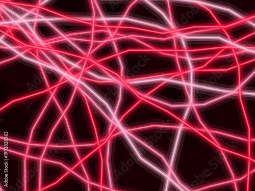 Magma Lava Crack Pattern Hot Glowing Design