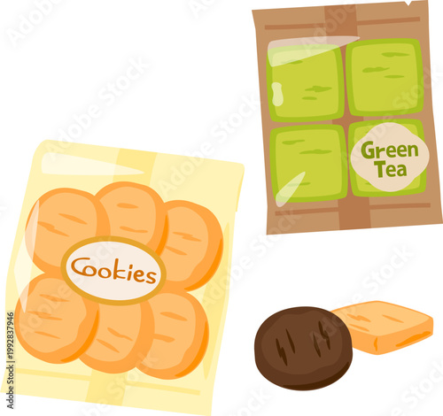 クッキーのパッケージ