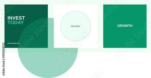 Business Investment Grow Design Template Bundle