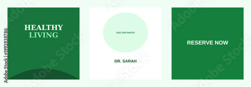 Health and Wellness Webinar Design Template Bundle