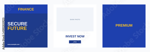 Banking Finance Investment Design Template Bundle