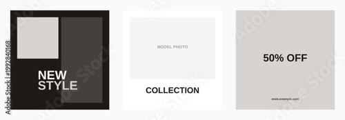 Fashion Boutique Sale Design Template Bundle