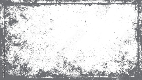 Foto Black and white grunge background with cracks scratches dust and distressed vint