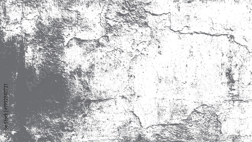 White concrete floor texture on clean background with aged vintage grunge details and realistic surface design