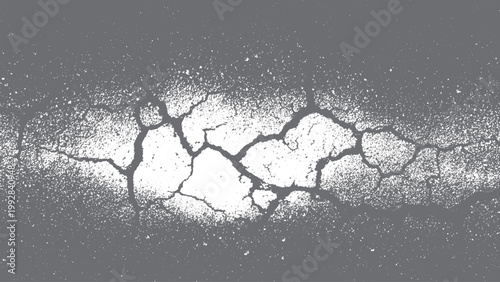 Urban grunge halftone texture with gentle distressed overlay creating a soft abstract textured background vector