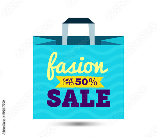 Weekend fashion sale discount shopping bag