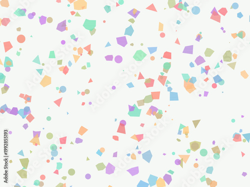 Minimalist Terrazzo Stone Chip Pattern Abstract Vector Background