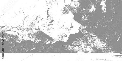 Rough concrete wall texture with irregular shadows and chipped details for a grunge industrial backdrop