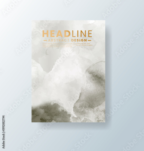 cards with bright colorful vector watercolor background. Design for your date, postcard, banner.