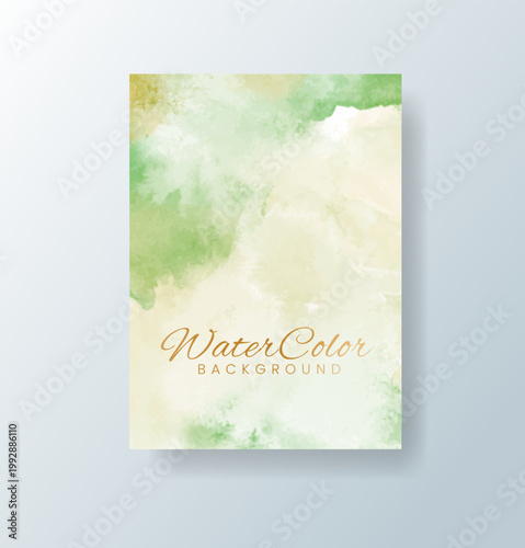 cards with bright colorful vector watercolor background. Design for your date, postcard, banner.