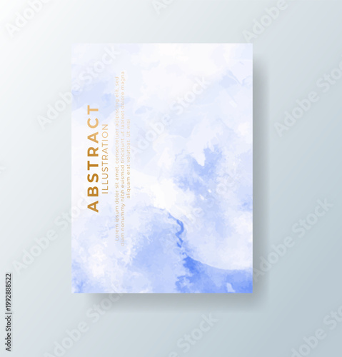 cards with bright colorful vector watercolor background. Design for your date, postcard, banner.