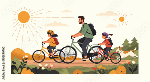 A calming illustration featuring botanical elements framed by an arch. Ideal for wellness brands, home decor blogs, or as a background for mindful con