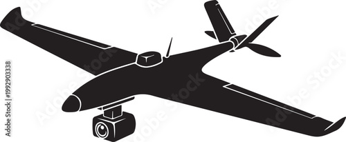 Drone Aircraft with Camera Attached.