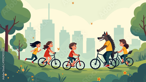 A peaceful illustration of a cat relaxing in a vibrant garden setting. Ideal for blogs, articles, or marketing materials evoking calm and contentment.