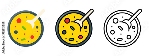 Porridge oatmeal breakfast warm healthy bowl food