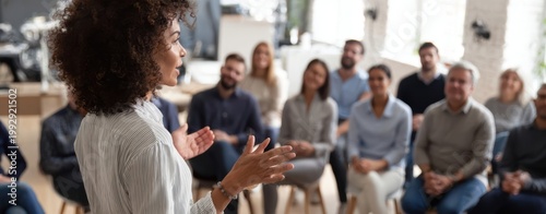 The Speaker Leading an Engaging Workshop for a Diverse Professional Adult Audience