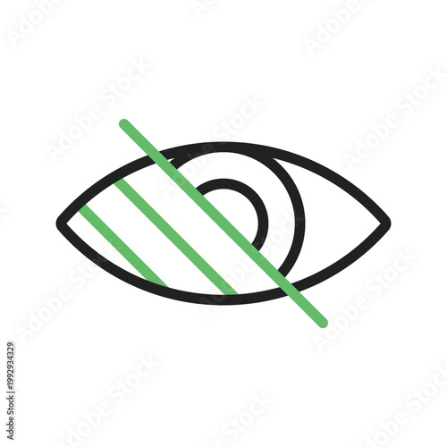 Visual Impairment Icon Icon