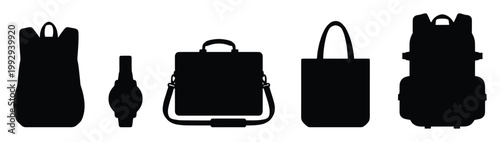 Versatile luggage and carryall silhouettes for travel, business, and daily use applications