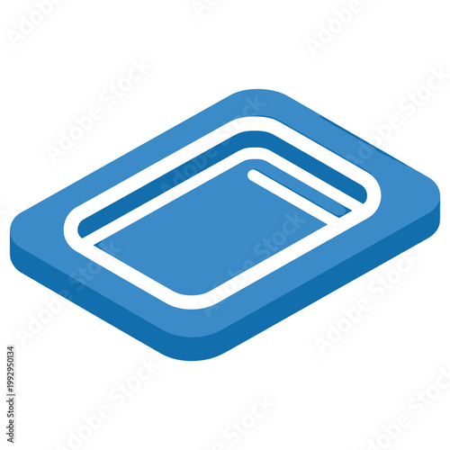 Electronic mattress pad illustration showing heating waves, representing smart bedding, temperature control, and enhanced sleeping comfort technology.