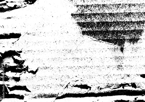 破れた段ボールの断面と表面のイメージの背景テクスチャ