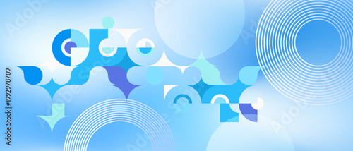 幾何学 抽象 ストライプ ライン サークル 背景