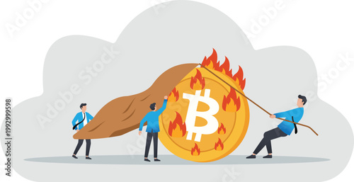 Crypto Market Crash Rescue and Saving Bitcoin from Fire