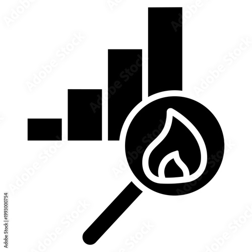 Natural gas icon vector. Propane Illustration sign. Gas supply symbol. gas storage logo.