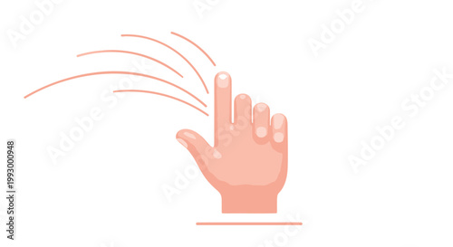 Hand gesture, stop sign, palm, finger, vector icon