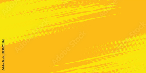 Modern Retro comic yellow background raster gradient halftone  stock vector sports