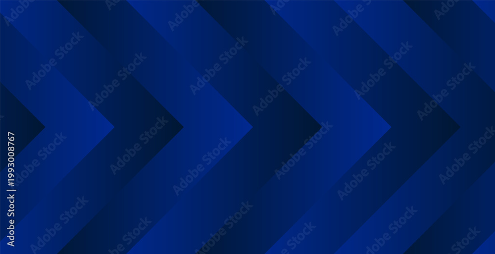 Obraz premium Abstract blue dark navy chevron background pattern with gradient geometric shapes modern corporate business tech backdrop showing direction progress movement elegant style