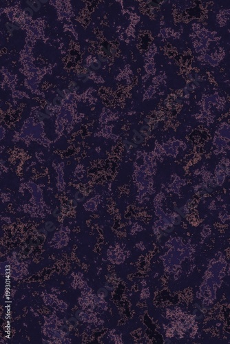 Fotografija Vertical midnight galaxy and rose gold fluid marble texture