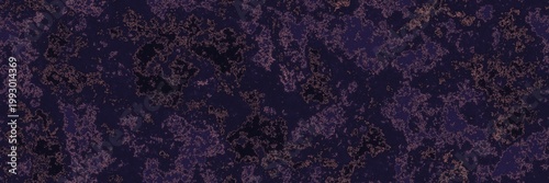 Bilde på lerret Wide midnight galaxy and rose gold fluid marble texture