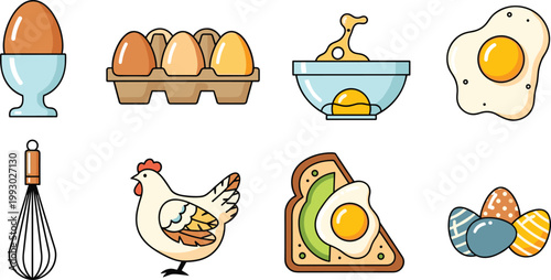 Traditional Chinese Tea Ceremony Vector Icon Set Featuring Ceramic Teapots, Tea Plantation, Bamboo Serving Tray, Loose Leaf Tea, and Tea Pet for Cultural Branding