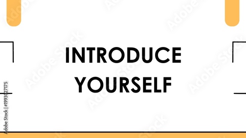 Foto introduce yourself