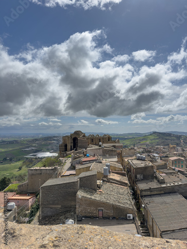 Castello e panorama di Naro in Sicilia