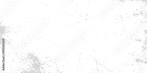 Abstract white grunge texture background with subtle gray distressed stains and minimal vintage surface design