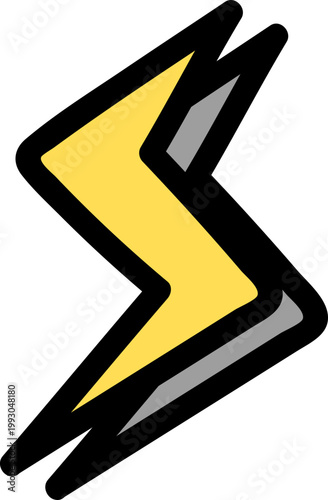 전기 번개 번쩍