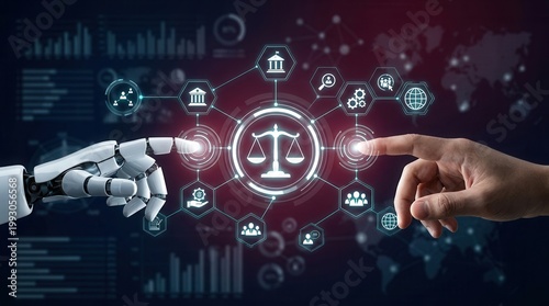 AI regulates digital law using compliance dashboards and secure automation for ethical governance.