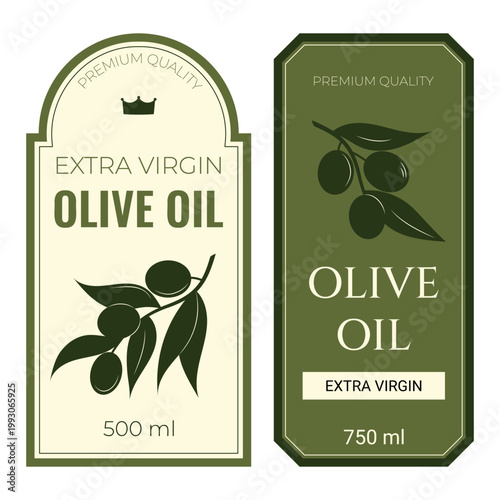 olive oil labels