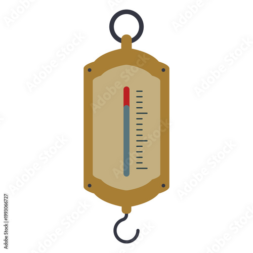 Vintage Spring Scale Icon