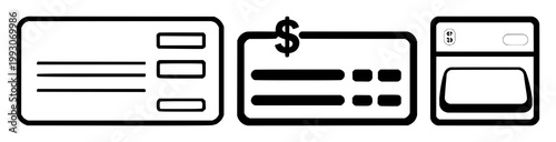 Payroll salary check icon set with solid black icon on white background featuring payroll, salary, check with black icon and white background