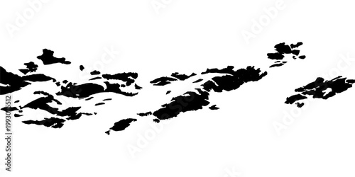 Abstract clouds artfully depicted in monochrome, offering a minimalist yet captivating view.