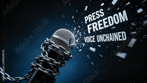 World Press Freedom Day 2026 Concept – Digital News Flow, Freedom of Information, Global Journalism Network