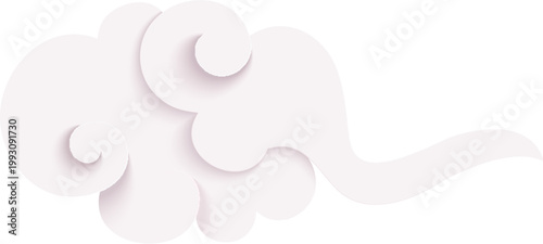 Paper auspicious cloud