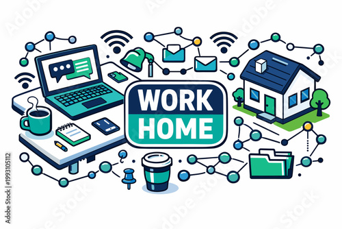 Work From Home Concept