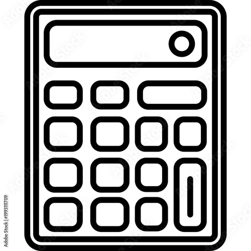 Calculator Vector Icon