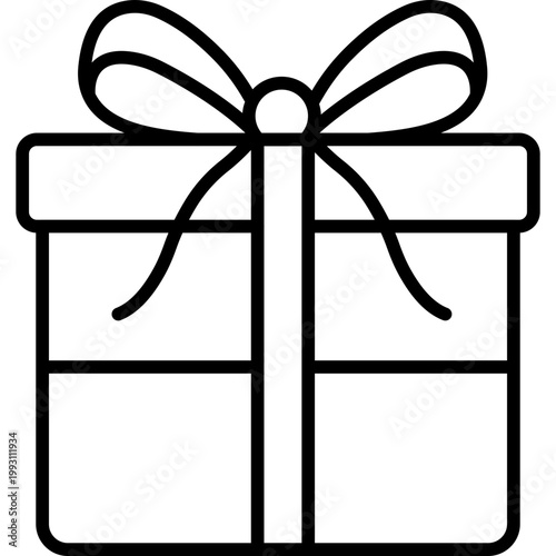 Gift Box Vector Icon